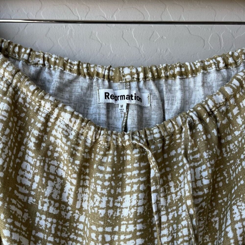 Reformation Olive and White Skirt Set - Picture 8 of 11